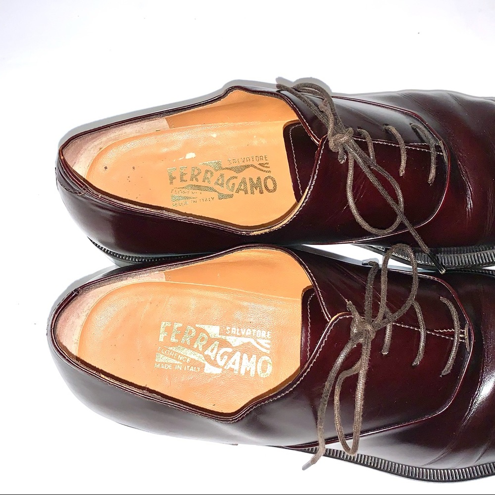 SALVATORE FERRAGAMO Luxury Cap Toe Oxfords - Picture 3 of 13